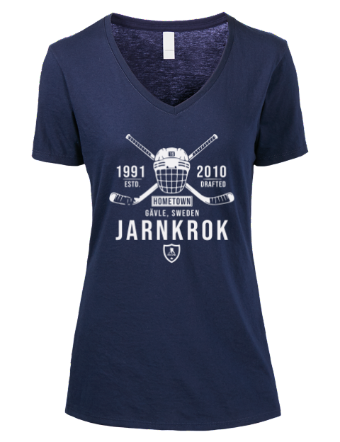 Heritage Calle Jarnkrok Premium Ladies V-Neck T-Shirt | Swagsta