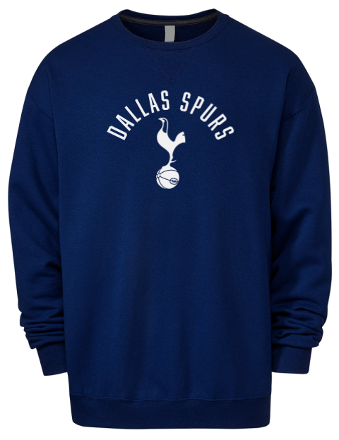 Arched Dallas Spurs Premium Unisex Crewneck Sweatshirt | Swagsta