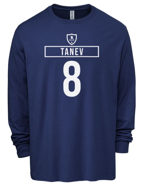Away Jersey Christopher Tanev Men's Premium Blend Long Sleeve-T-Shirt | Swagsta