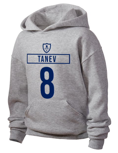 Home Jersey Christopher Tanev Youth Hooded Sweatshirt | Swagsta