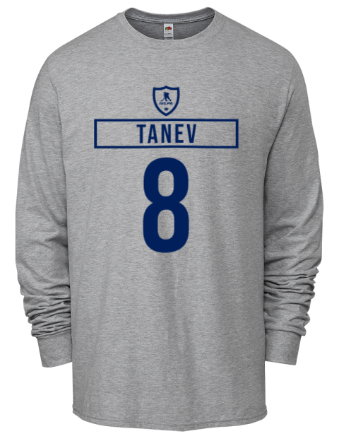 Home Jersey Christopher Tanev Men's Long-Sleeve T-Shirt | Swagsta