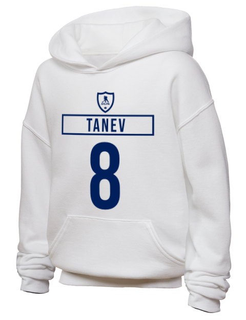 Home Jersey Christopher Tanev Youth Hooded Sweatshirt | Swagsta