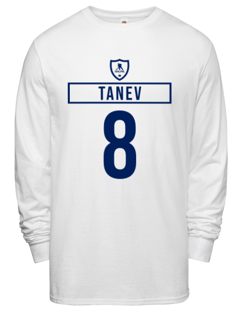 Home Jersey Christopher Tanev Men's Long-Sleeve T-Shirt | Swagsta