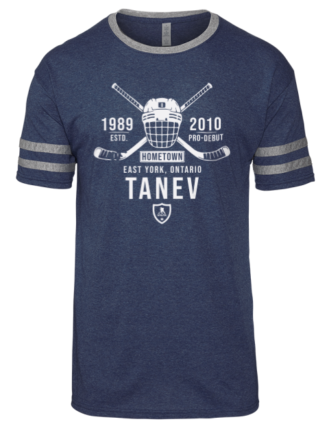 Heritage Christopher Tanev Men's Tri-Blend T-Shirt | Swagsta