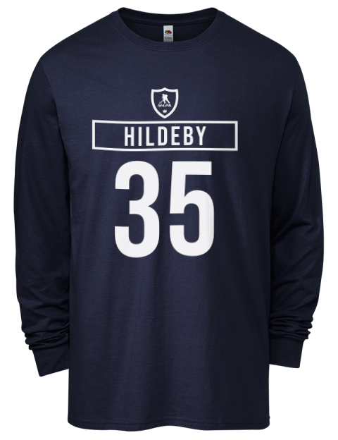 Away Jersey Dennis Hildeby Men's Long-Sleeve T-Shirt | Swagsta