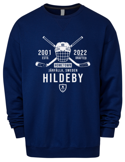Heritage Dennis Hildeby Premium Unisex Crewneck Sweatshirt | Swagsta