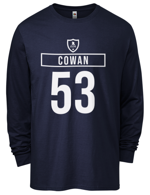 Away Jersey Easton Cowan Men's Long-Sleeve T-Shirt | Swagsta