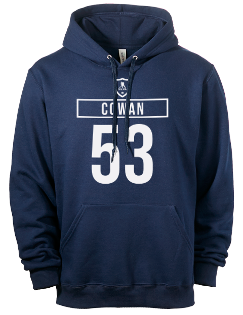 Away Jersey Easton Cowan Eco Premium Unisex Hooded Sweatshirt | Swagsta