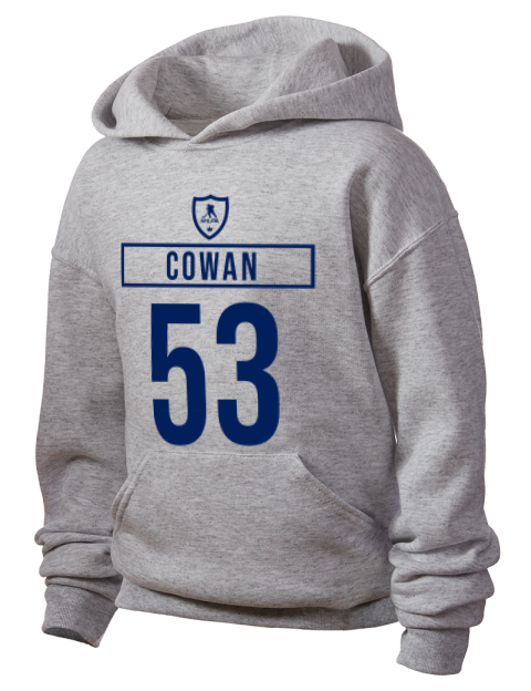 Home Jersey Easton Cowan Youth Hooded Sweatshirt | Swagsta