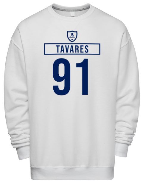 Home Jersey John Tavares Premium Unisex Crewneck Sweatshirt | Swagsta