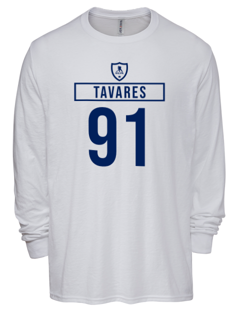 Home Jersey John Tavares Men's Premium Blend Long Sleeve-T-Shirt | Swagsta