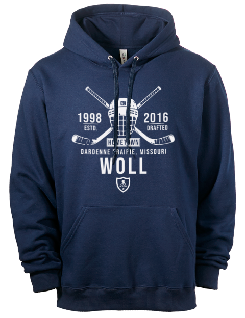 Heritage Joseph Woll Eco Premium Unisex Hooded Sweatshirt | Swagsta