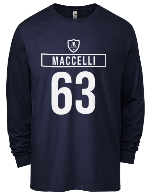 Away Jersey Matias Maccelli Men's Long-Sleeve T-Shirt | Swagsta