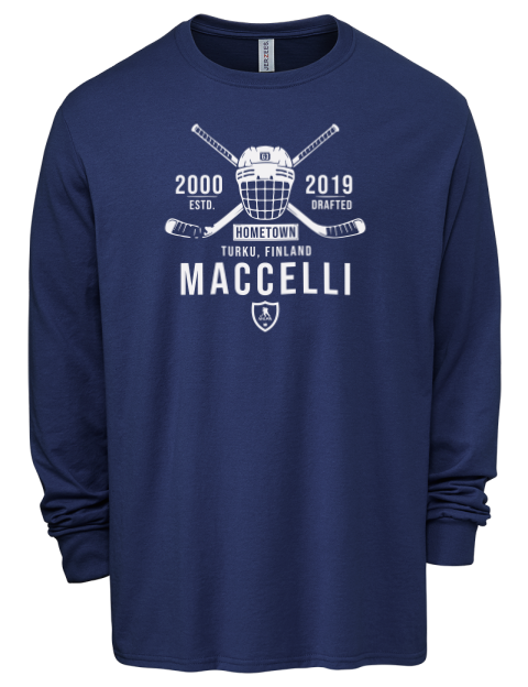 Heritage Matias Maccelli Men's Premium Blend Long Sleeve-T-Shirt | Swagsta