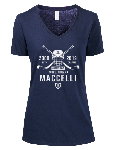 Heritage Matias Maccelli Premium Ladies V-Neck T-Shirt | Swagsta