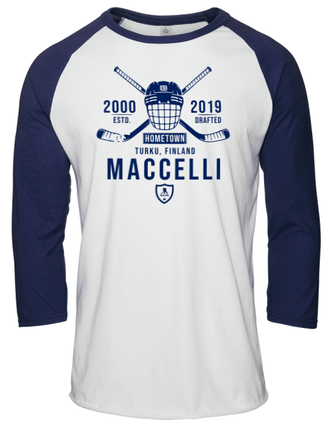 Classic Heritage Matias Maccelli Unisex Premium Three-Quarter Raglan T-Shirt | Swagsta