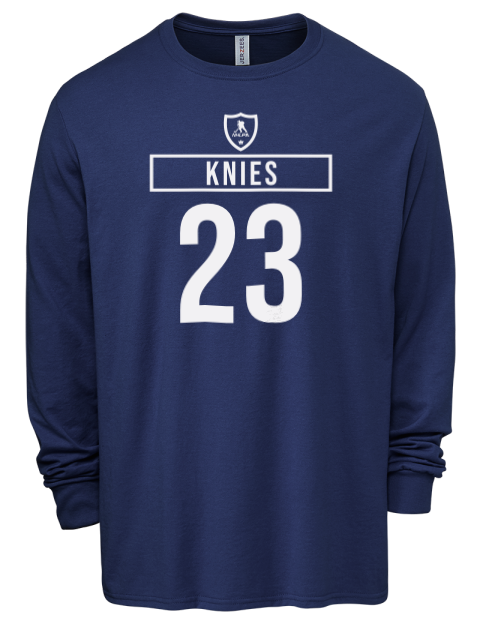 Away Jersey Matthew Knies Men's Premium Blend Long Sleeve-T-Shirt | Swagsta