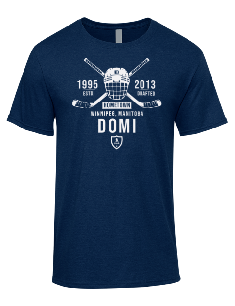 Heritage Max Domi Premium Ring-Spun Cotton Unisex T-Shirt | Swagsta