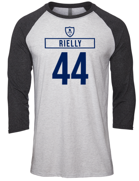 Home Jersey Morgan Rielly Unisex Premium Three-Quarter Raglan T-Shirt | Swagsta