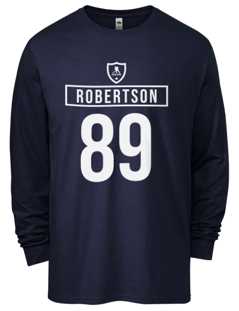 Away Jersey Nicholas Robertson Men's Long-Sleeve T-Shirt | Swagsta