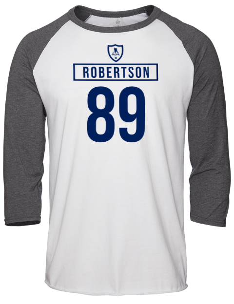 Home Jersey Nicholas Robertson Unisex Premium Three-Quarter Raglan T-Shirt | Swagsta