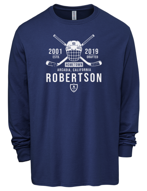 Heritage Nicholas Robertson Men's Premium Blend Long Sleeve-T-Shirt | Swagsta
