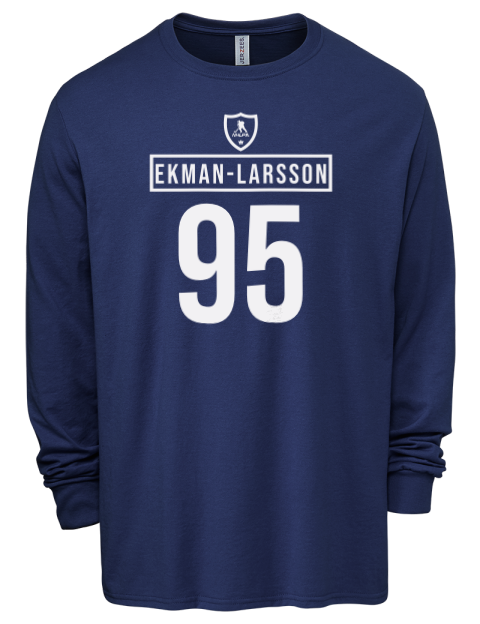 Away Jersey Oliver Ekman Larsson Men's Premium Blend Long Sleeve-T-Shirt | Swagsta