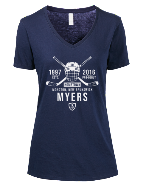 Heritage Philippe Myers Premium Ladies V-Neck T-Shirt | Swagsta