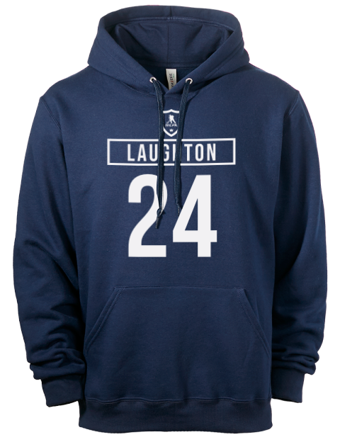 Away Jersey Scott Laughton Eco Premium Unisex Hooded Sweatshirt | Swagsta