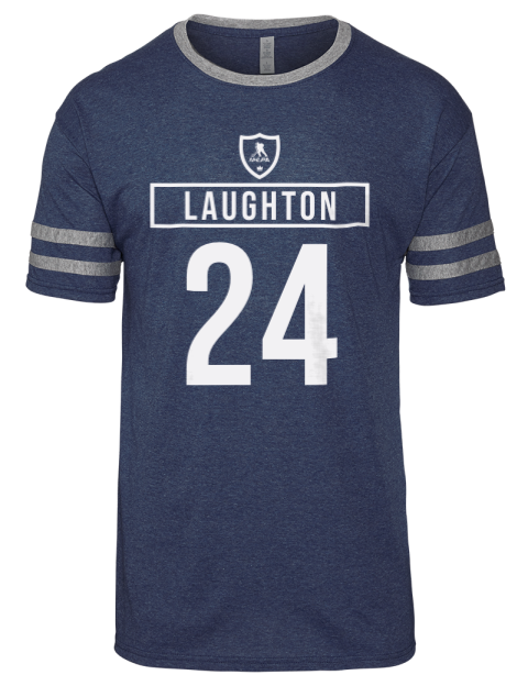 Away Jersey Scott Laughton Men's Tri-Blend T-Shirt | Swagsta