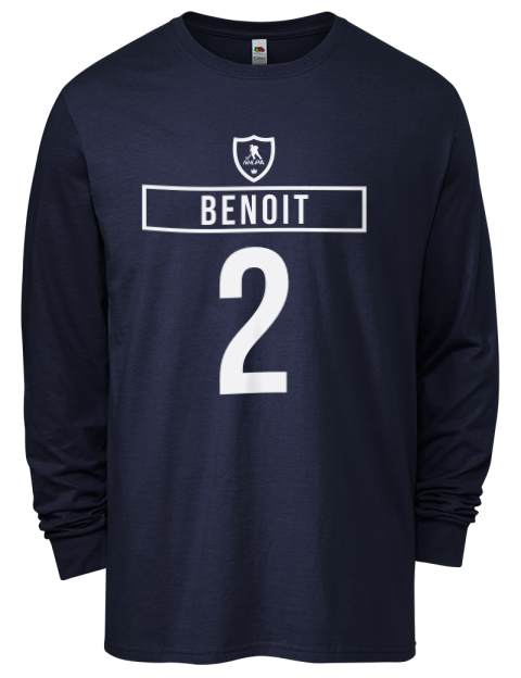 Away Jersey Simon Benoit Men's Long-Sleeve T-Shirt | Swagsta