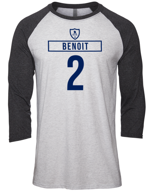 Home Jersey Simon Benoit Unisex Premium Three-Quarter Raglan T-Shirt | Swagsta