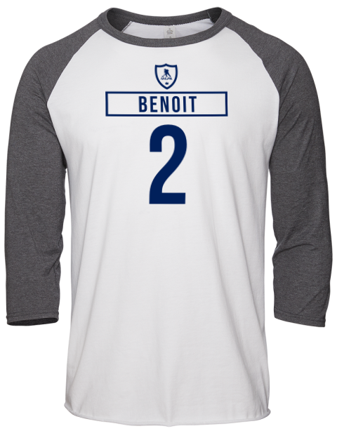 Home Jersey Simon Benoit Unisex Premium Three-Quarter Raglan T-Shirt | Swagsta