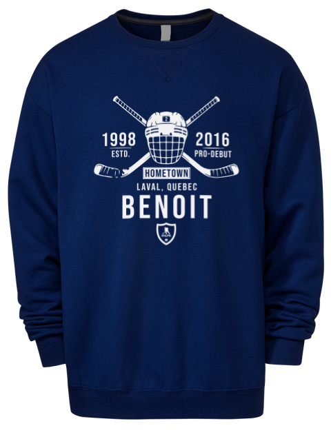Heritage Simon Benoit Premium Unisex Crewneck Sweatshirt | Swagsta