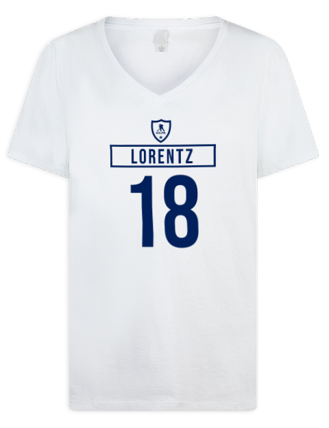 Home Jersey Steven Lorentz Premium Ladies V-Neck T-Shirt | Swagsta