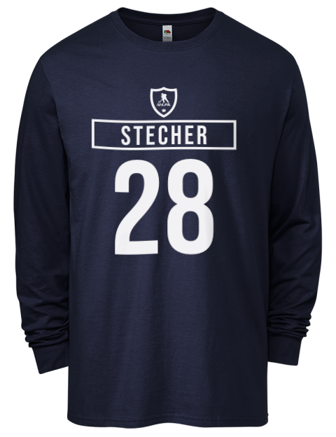 Away Jersey Troy Stecher Men's Long-Sleeve T-Shirt | Swagsta