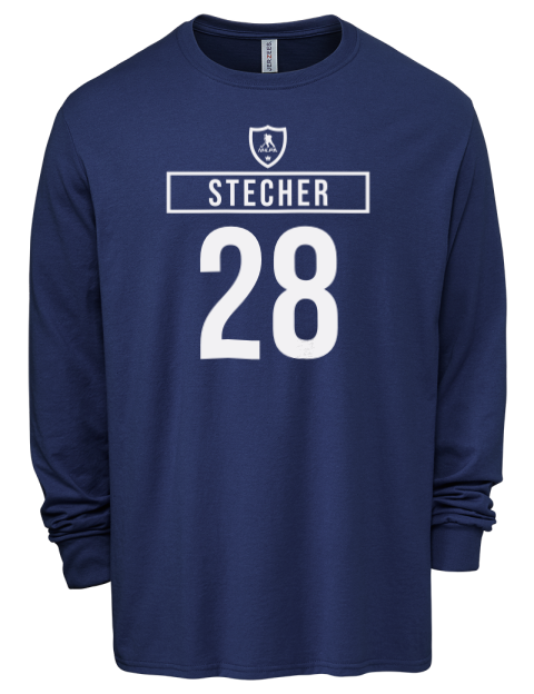 Away Jersey Troy Stecher Men's Premium Blend Long Sleeve-T-Shirt | Swagsta
