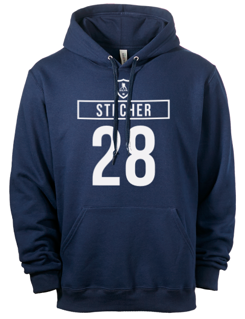 Away Jersey Troy Stecher Eco Premium Unisex Hooded Sweatshirt | Swagsta