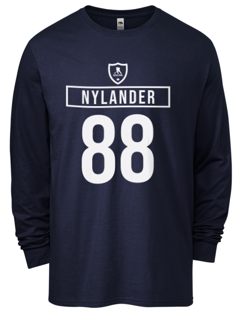 Away Jersey William Nylander Men's Long-Sleeve T-Shirt | Swagsta