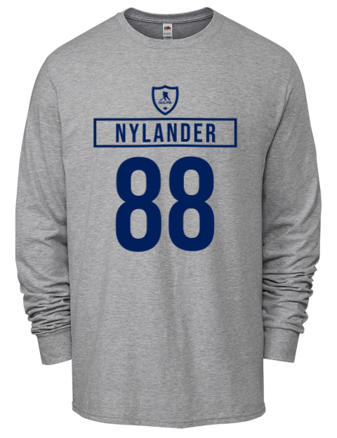 Home Jersey William Nylander Men's Long-Sleeve T-Shirt | Swagsta