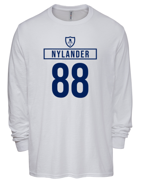 Home Jersey William Nylander Men's Premium Blend Long Sleeve-T-Shirt | Swagsta