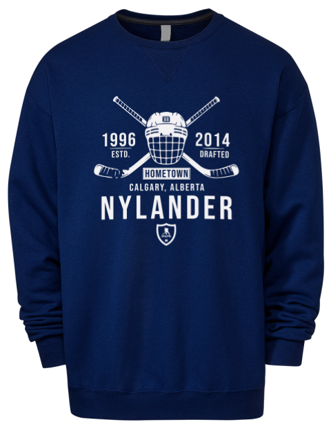 Heritage William Nylander Premium Unisex Crewneck Sweatshirt | Swagsta