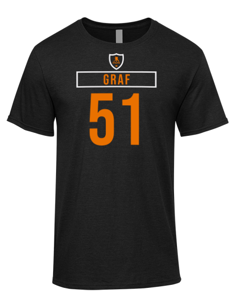 Away Jersey Collin Graf Premium Ring-Spun Cotton Unisex T-Shirt | Swagsta