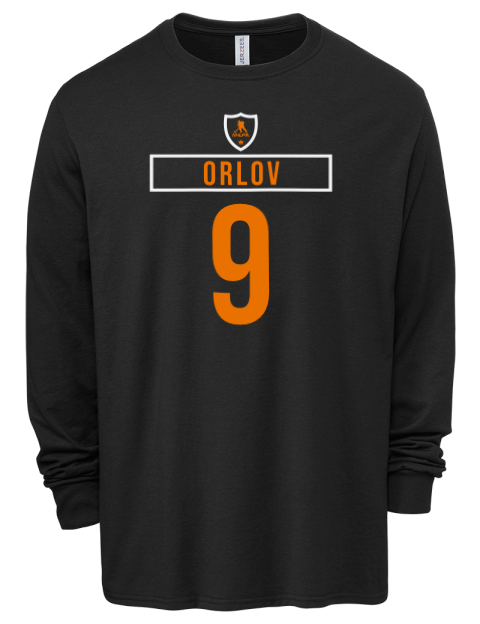 Away Jersey Dmitry Orlov Men's Premium Blend Long Sleeve-T-Shirt | Swagsta