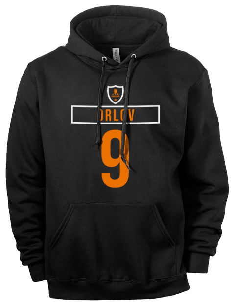 Away Jersey Dmitry Orlov Eco Premium Unisex Hooded Sweatshirt | Swagsta