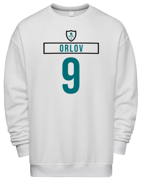 Home Jersey Dmitry Orlov Premium Unisex Crewneck Sweatshirt | Swagsta
