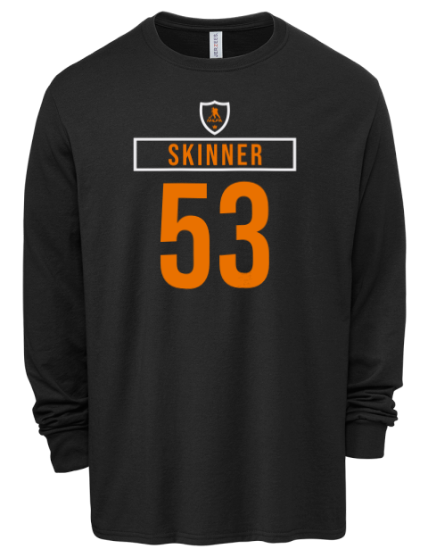 Away Jersey Jeff Skinner Men's Premium Blend Long Sleeve-T-Shirt | Swagsta