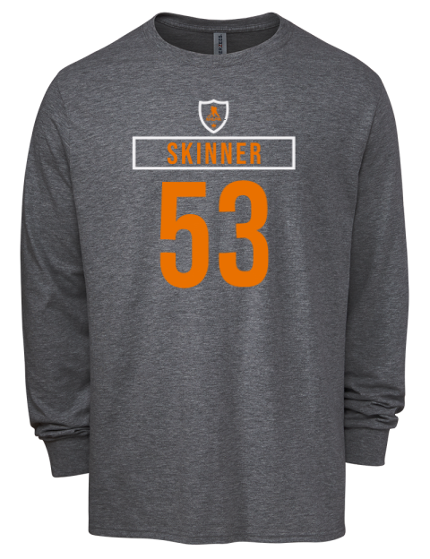 Away Jersey Jeff Skinner Men's Premium Blend Long Sleeve-T-Shirt | Swagsta