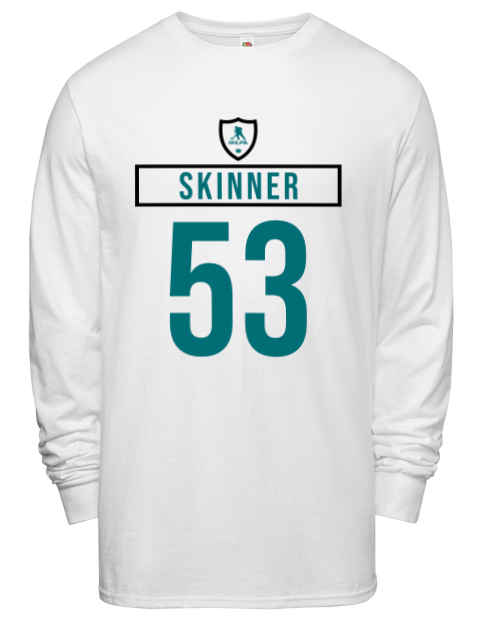 Home Jersey Jeff Skinner Men's Long-Sleeve T-Shirt | Swagsta