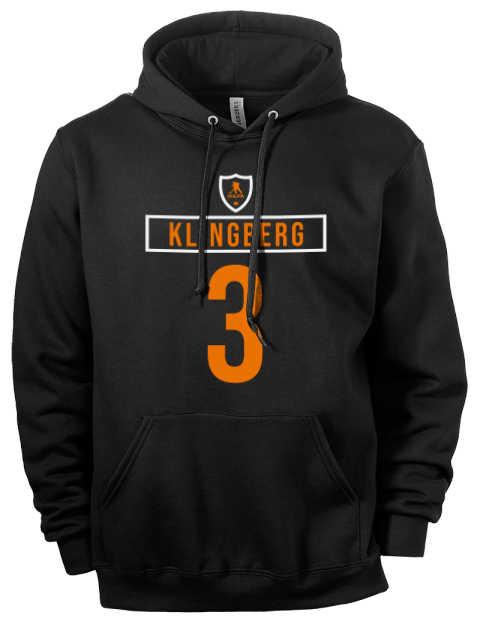 Away Jersey John Klingberg Eco Premium Unisex Hooded Sweatshirt | Swagsta